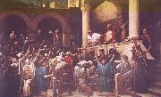 Mihaly Munkacsy Ecce Homo Spain oil painting artist